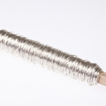 Binding Wire 0.45mm x 80gm 26g (ea) Silver10