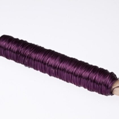 Binding Wire 0.45mm x 80gm 26g (ea) Purple