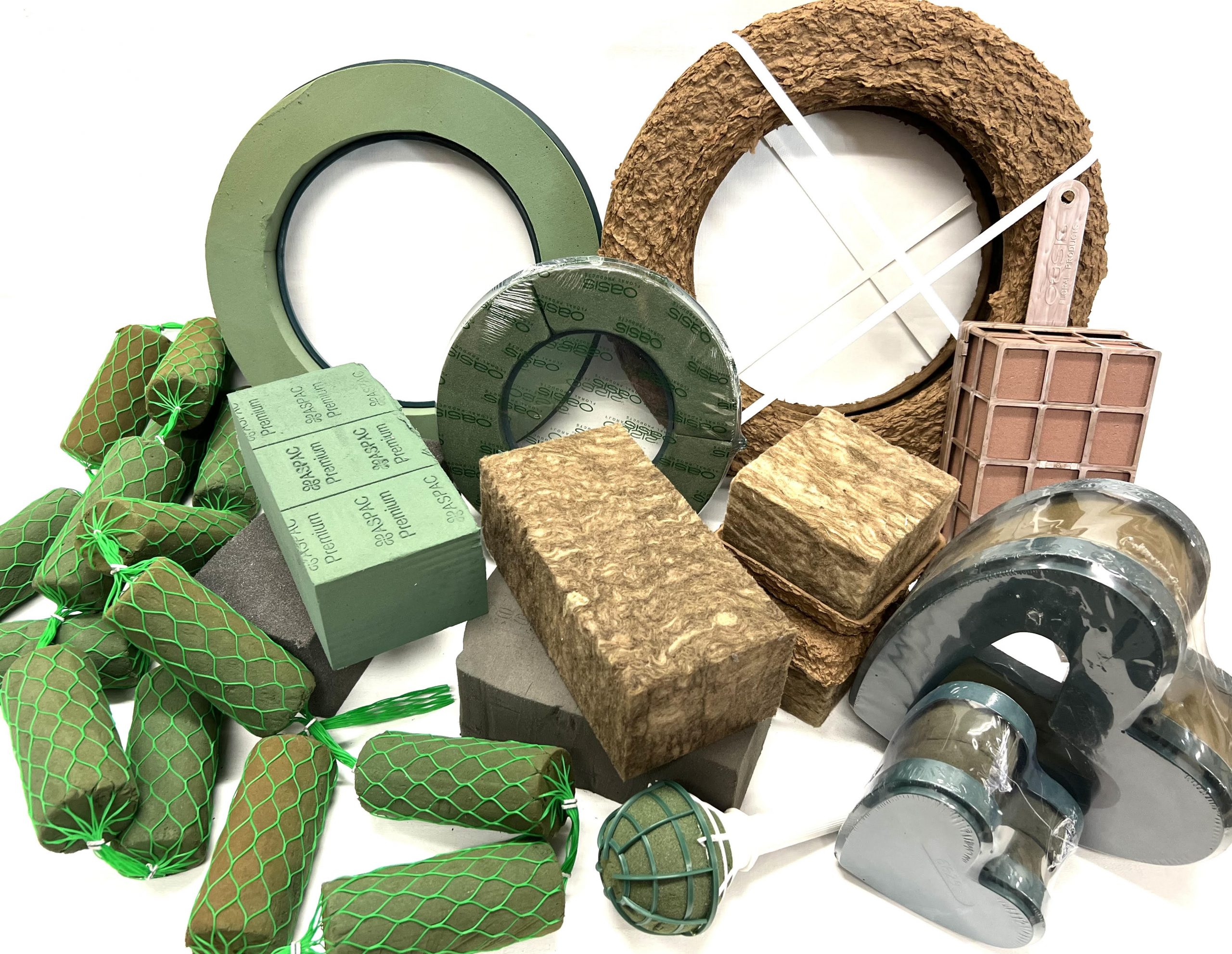 Floral Foam, Shapes and Wreaths