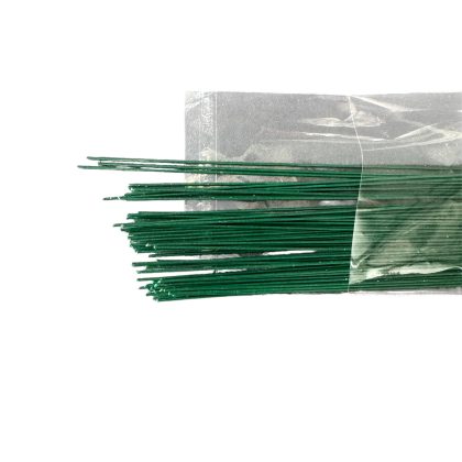 Florist Wire 20gx46cm 100gm Dk Green