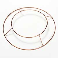 Copper Ring Raised 31cm.