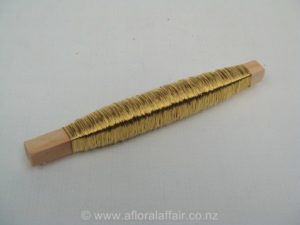 Binding Wire 0.45mm x 80gm 26g (ea) Gold