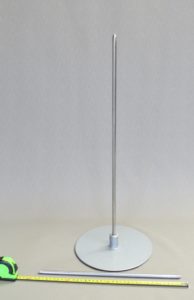 Small Stand Set - Tripod, Base and Spike: 10 Spike Fitting - wit
