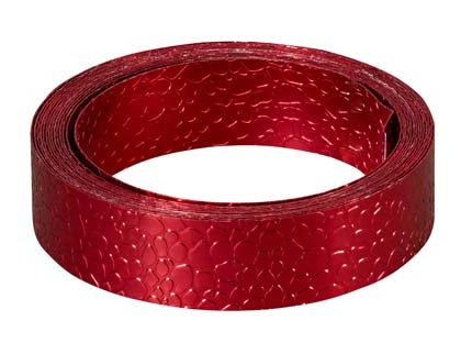 Aluminium Wire Snake Skin Red