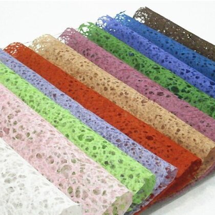 Lace Sisal  natural fiber paper Roll Lavender 5m