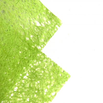 Lace Sisal Natural Fiber Sheet 50cm x 70cm pack of 1 Lime Green