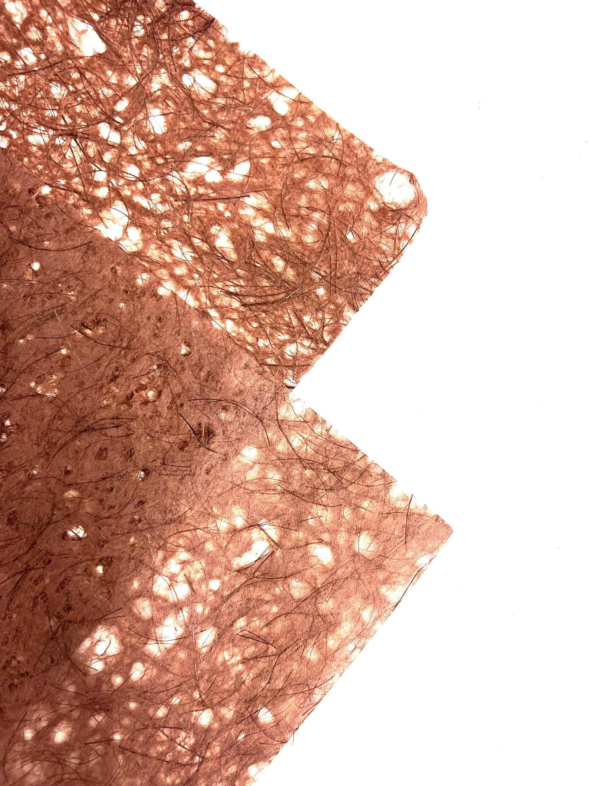 Lace Sisal Natural fiber paper 50cm x 70cm x 1 Chocolate