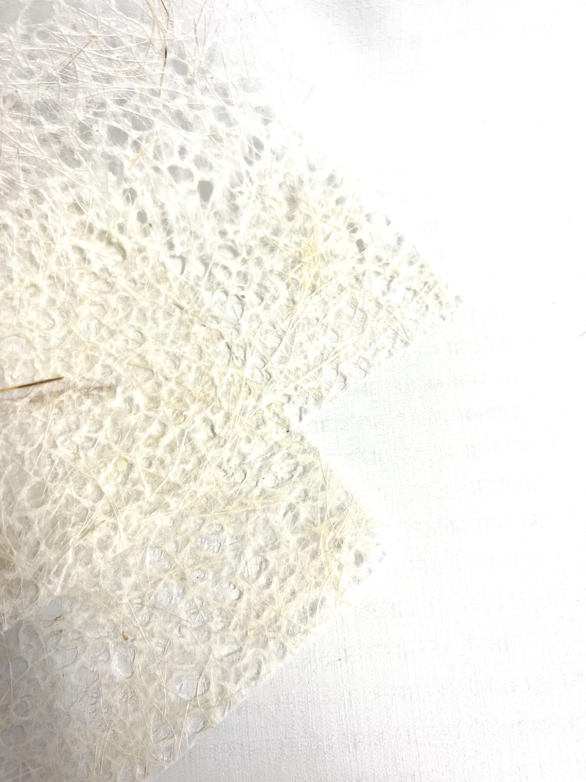 Lace Sisal Natural Fiber paper sheets 50cm x 70cm x 1 Bleached