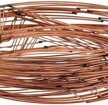 Copper Wreath Frame Raised 41cmd 3 Dimensional pack of 20