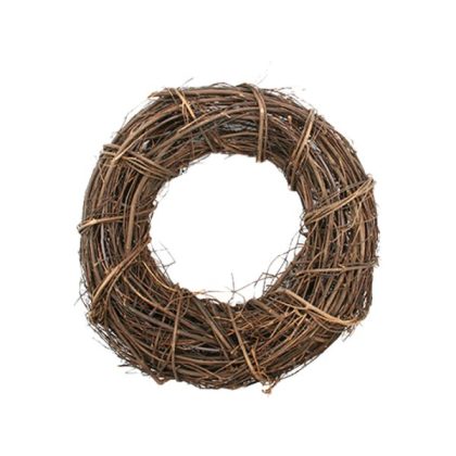 Willow Solstice Wreath 29Diax6Hcm - Dark Brown