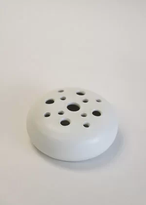 Frogs Ceramic White 14cm x 7cmh