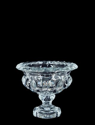 Deluxe Sml Urn Glass Vase  135D x 110H