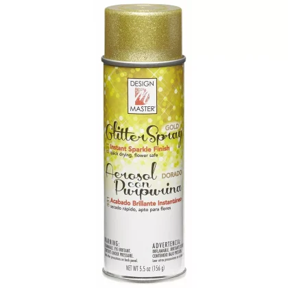 Design Master Glitter Spray No.831 Gold 5.5 Oz