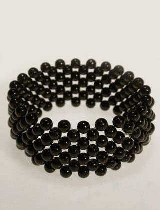 7 Strand Pearl Corsage Bracelet