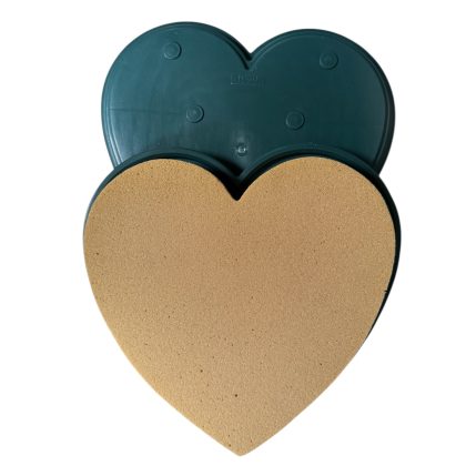 Dry Oasis Heart set of 2  - 25cm