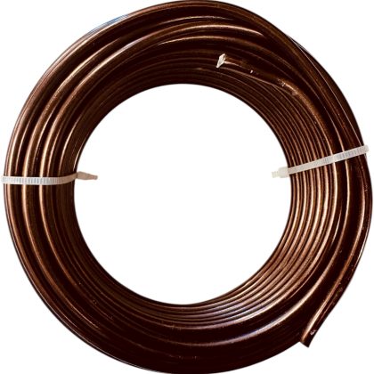 5mm Aluminium 10m Roll Chocolate