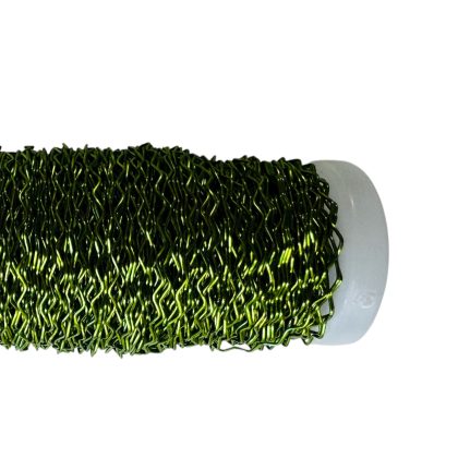 Boullion Wire Lime Green 25g roll